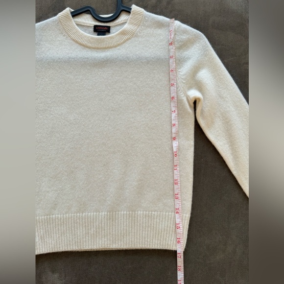 Crewcuts Kids' cashmere crewneck sweater XS (4/5) white - Picture 4 of 5